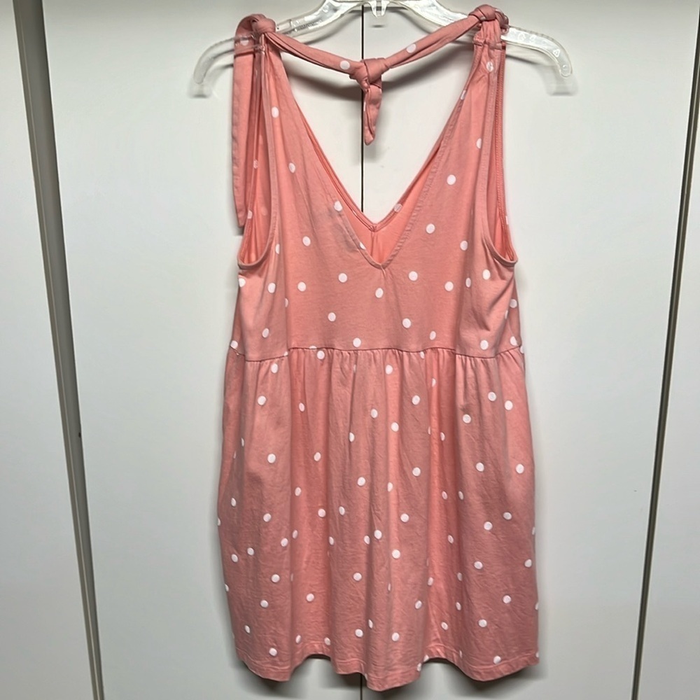 ASOS Polka Dot Tunic Top  / Mini Dress - Picture 5 of 6